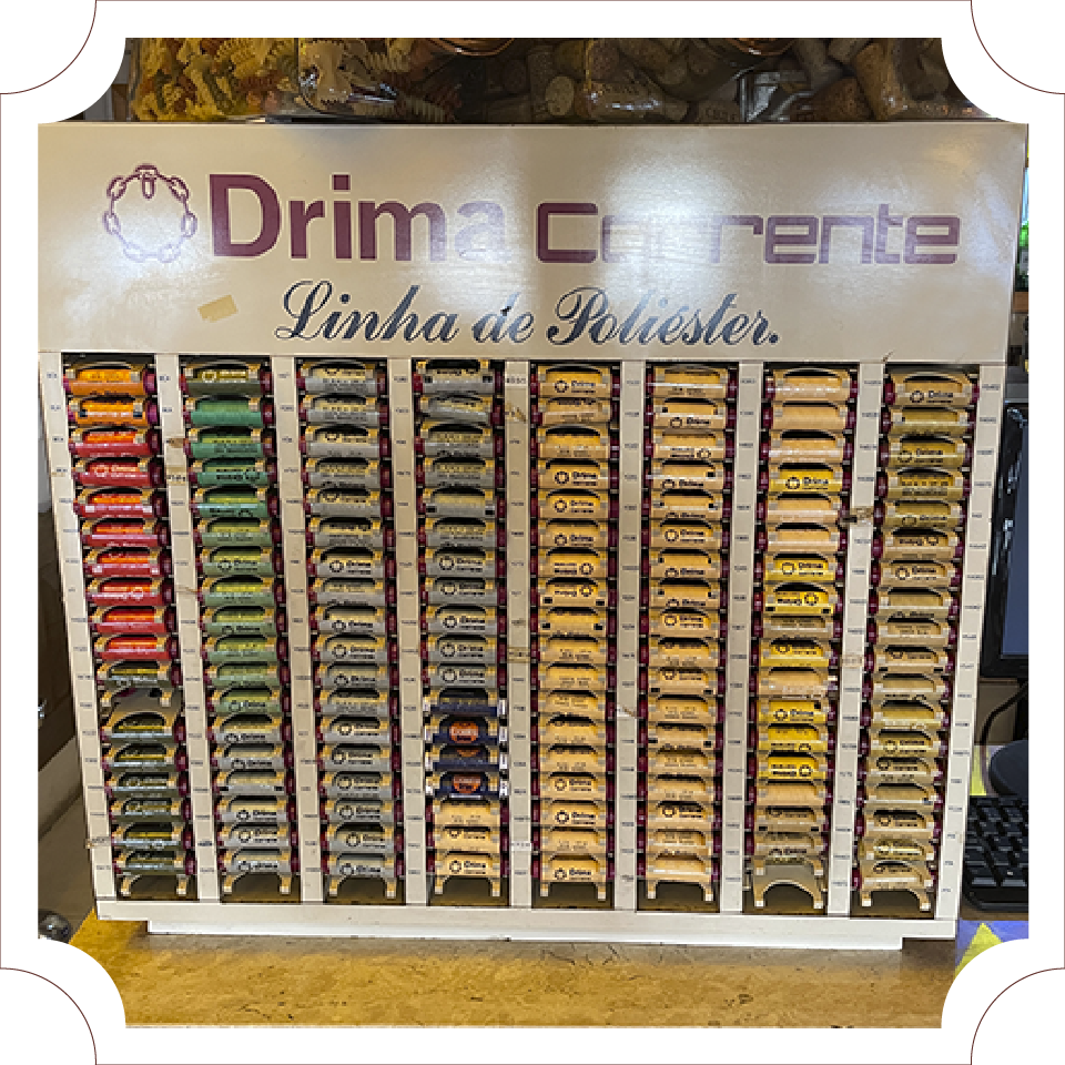 Expositor de Linhas de Corrente